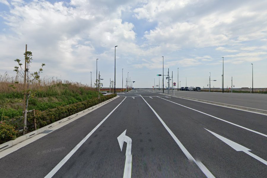 渋谷ICから中央防波堤への湾岸ルート